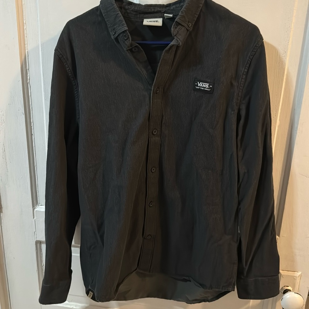 Vans casual button down.
